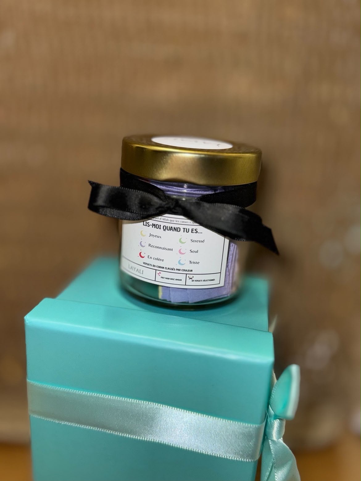 Jarre Lis-moi quand tu es… et coffret cadeau Layali
